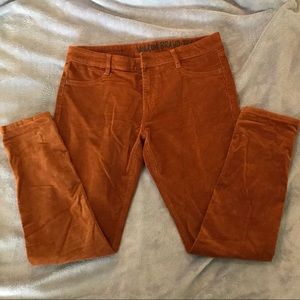 Corduroy like skinny jeans